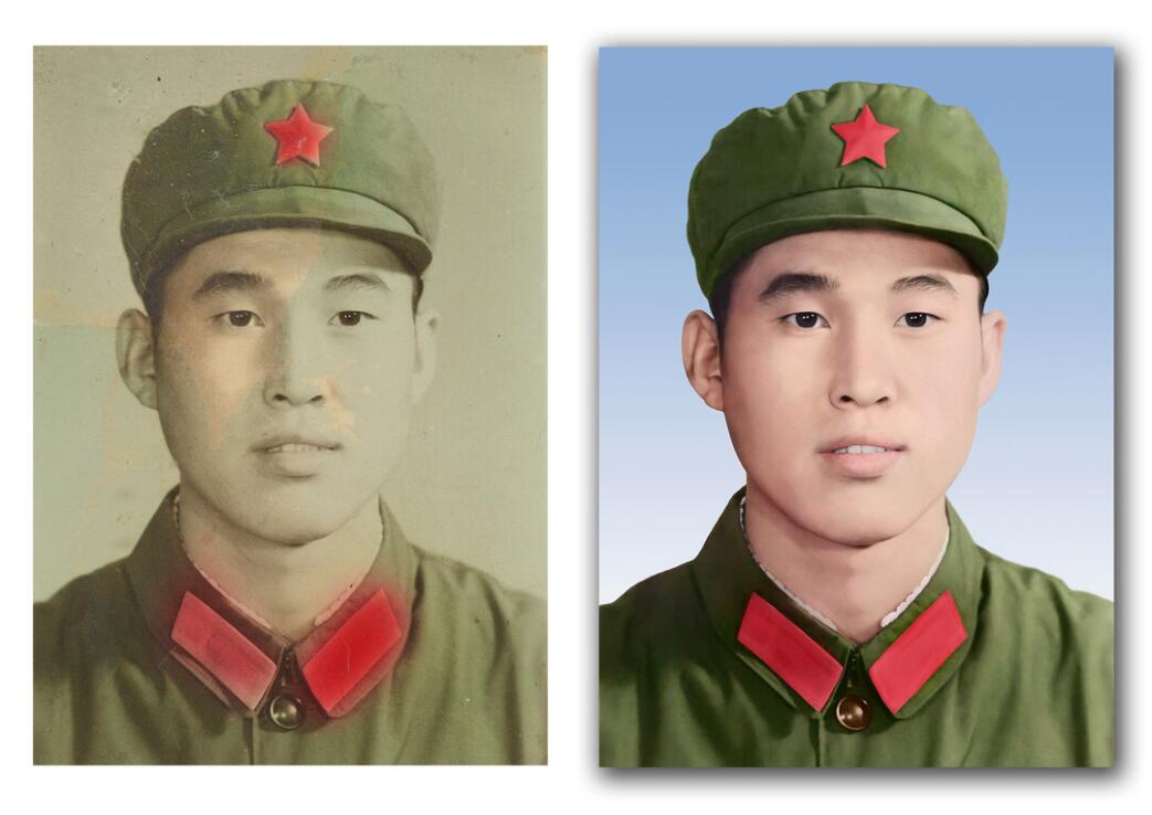 雅安破损照片修复-18